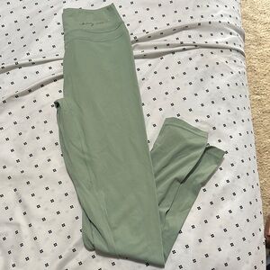 GS Whitney Simmons lime green Leggings